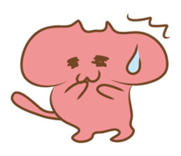 Eyes beautiful cat sticker #4872839