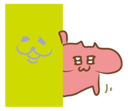 Eyes beautiful cat sticker #4872862