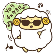 Sheep of Hitsudi !! sticker #4873385