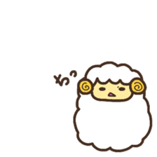 Sheep of Hitsudi !! sticker #4873392