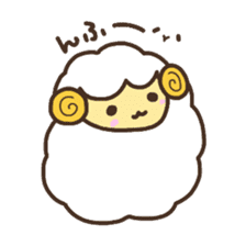 Sheep of Hitsudi !! sticker #4873397