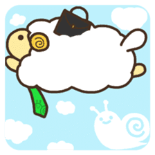 Sheep of Hitsudi !! sticker #4873415