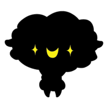 Button Sheep sticker #4873671