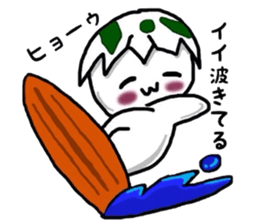 The egg on top of the head. Part2. sticker #4874383