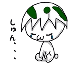 The egg on top of the head. Part2. sticker #4874398