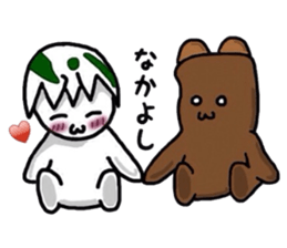 The egg on top of the head. Part2. sticker #4874399