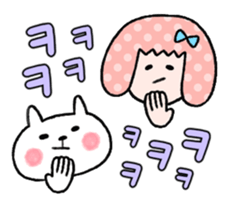 Hangul with Korean culture sticker sticker #4874599