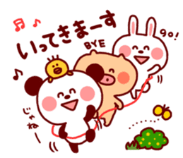 Animal Sticker1-by Yuzuki Takase sticker #4874731