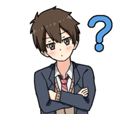 Everyday sticker of high school students sticker #4875249