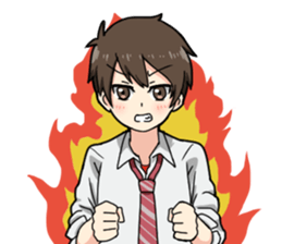 Everyday sticker of high school students sticker #4875254