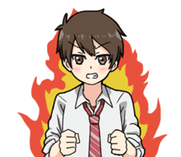 Everyday sticker of high school students sticker #4875254