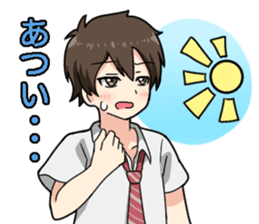 Everyday sticker of high school students sticker #4875261