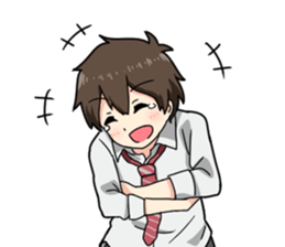 Everyday sticker of high school students sticker #4875263