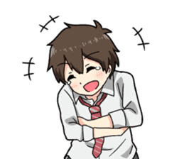 Everyday sticker of high school students sticker #4875263