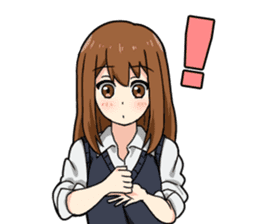 Everyday sticker of high school students sticker #4875267