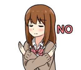 Everyday sticker of high school students sticker #4875268