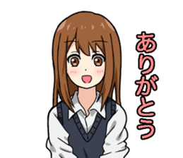 Everyday sticker of high school students sticker #4875269