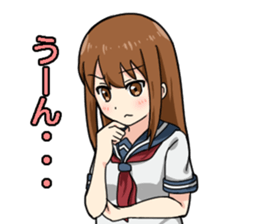 Everyday sticker of high school students sticker #4875271