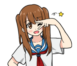 Everyday sticker of high school students sticker #4875274