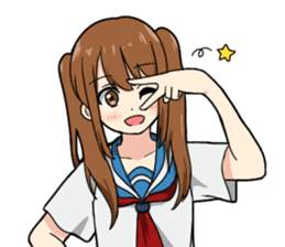 Everyday sticker of high school students sticker #4875274