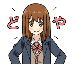 Everyday sticker of high school students sticker #4875277