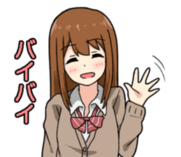 Everyday sticker of high school students sticker #4875278