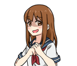 Everyday sticker of high school students sticker #4875279