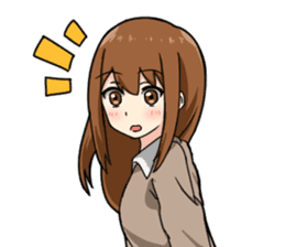 Everyday sticker of high school students sticker #4875280