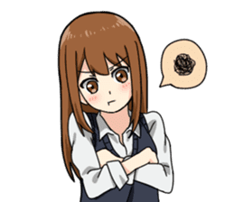 Everyday sticker of high school students sticker #4875281