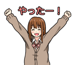 Everyday sticker of high school students sticker #4875282