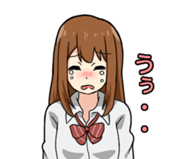 Everyday sticker of high school students sticker #4875283