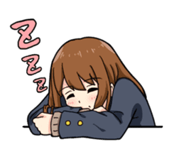 Everyday sticker of high school students sticker #4875285