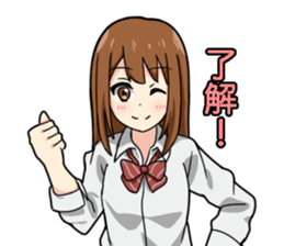 Everyday sticker of high school students sticker #4875286