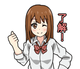 Everyday sticker of high school students sticker #4875286