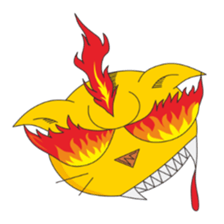 Alfred the cat 2 sticker #4875362