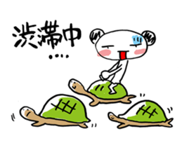 Costume panda sticker #4875385