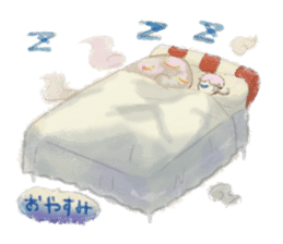 Smoke&Little girl sticker #4875429