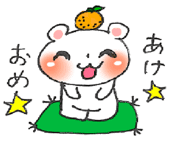 DAZZLING BEAR sticker #4876036