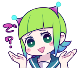 space girls sticker #4876181