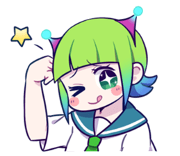 space girls sticker #4876198