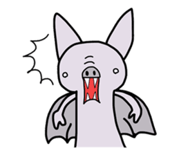 The Bat-kun from Japan sticker #4876255