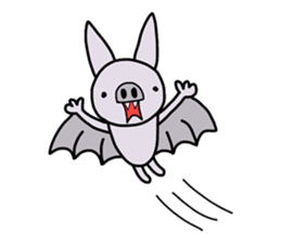 The Bat-kun from Japan sticker #4876265