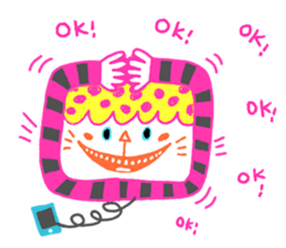 Contact diet lunch sticker #4876454