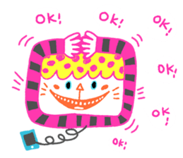 Contact diet lunch sticker #4876454