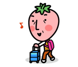 Mr. strawberry-1 sticker #4876731