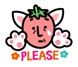 Mr. strawberry-1 sticker #4876732
