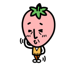 Mr. strawberry-1 sticker #4876735