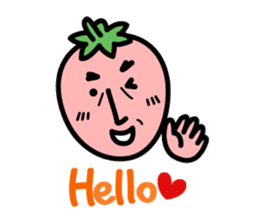 Mr. strawberry-1 sticker #4876740