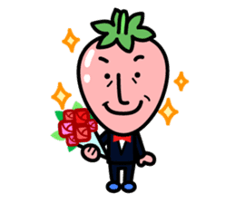 Mr. strawberry-1 sticker #4876750