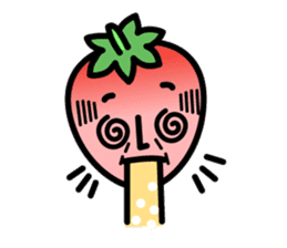 Mr. strawberry-1 sticker #4876757